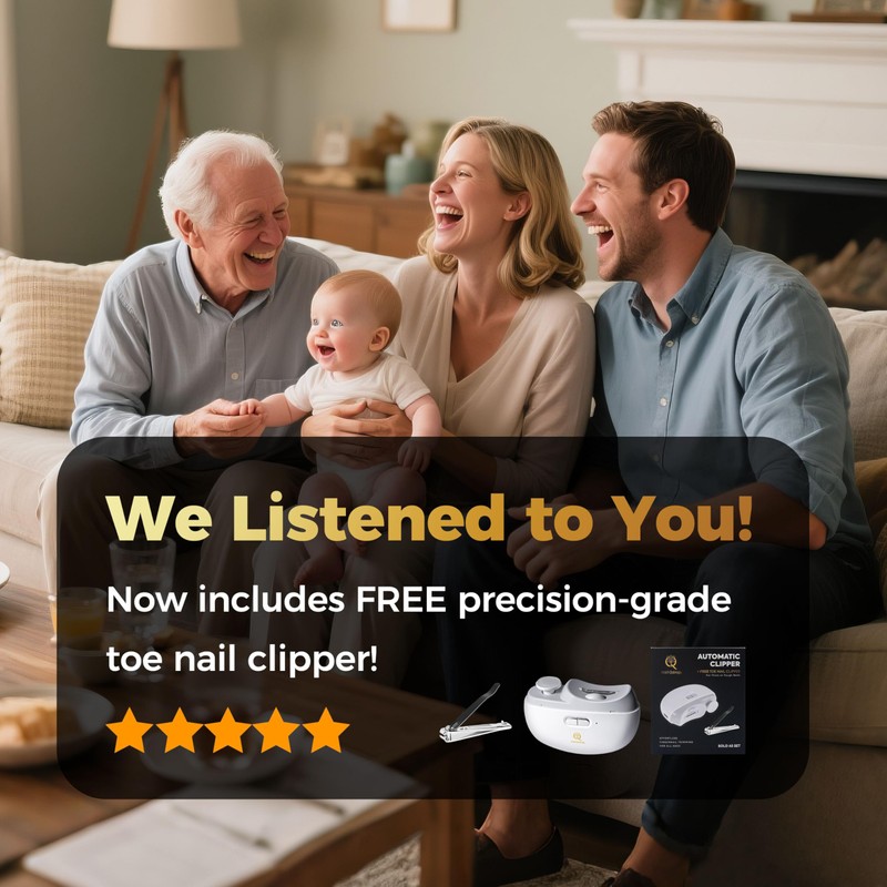 Aniel-Quiroga Automatic Nail Clipper – Electric Nail Trimmer & Polisher