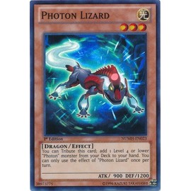 Yu-Gi-Oh! - Photon Lizard (NUMH-EN023) - Number Hunters - 1st Edition - Super Rare