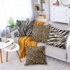 Sagielio Animal Print Throw Pillow Covers 18x18 Set of 4,