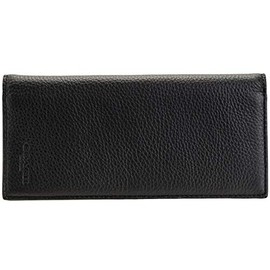 Coach 91807 Men's Bifold Long Wallet, Outlet, black
