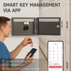 DidiHere 16-Key Cabinet Organizer, Key Lock Box Secured Key Holder