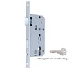 MS Beschläge Mortice Lock Square Edged 235 mm x 20
