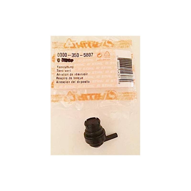 Stihl 0000 350 5807 Tank Vent OEM fits FS90 FS110
