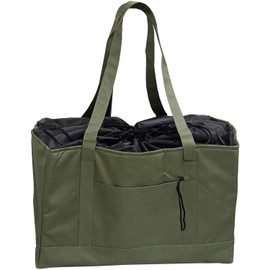 Cash Register Bag, Cold or Warm, Large Capacity, Eco Bag, Shopping Bag, Cooler Bag (Kaki)