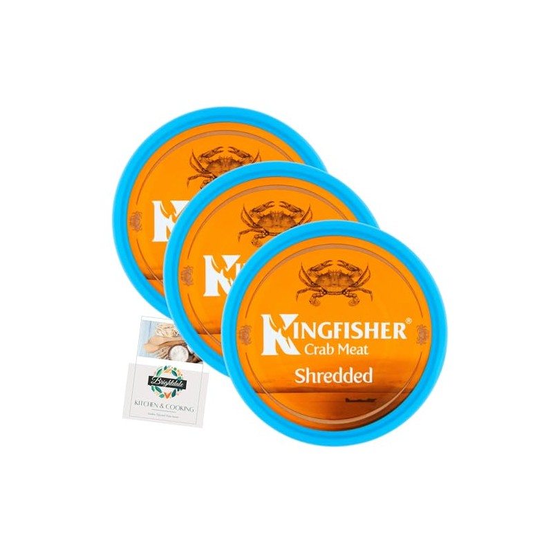 Tinned Crab Meat Bundle with Kingfisher Catch Shredded Crab Meat