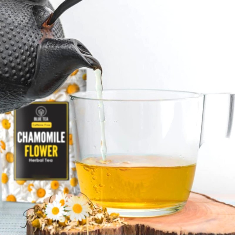 BLUE TEA - Chamomile Tea - 3.52 Oz (100+ Cups)