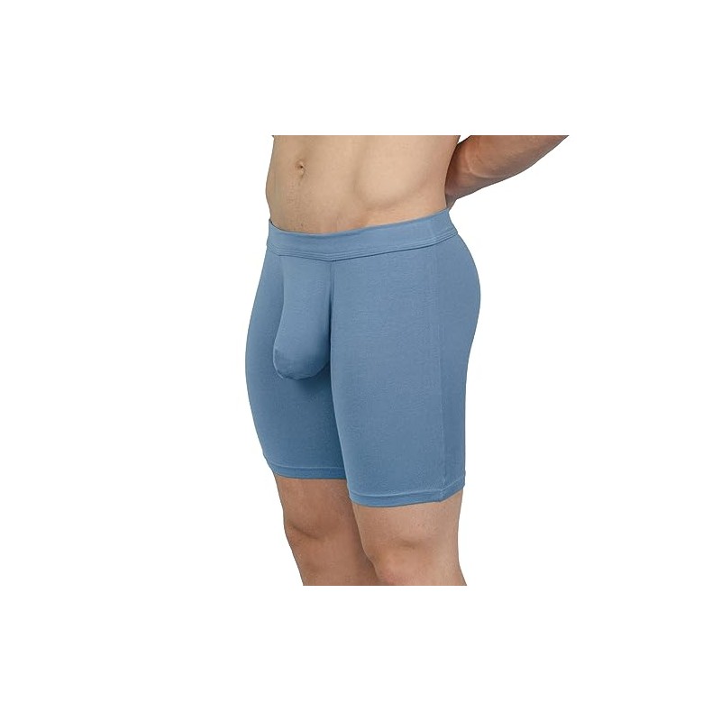 Obviously EliteMan - Calzoncillos calzones de 6 pulgadas, Pizarra, Medium