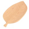 Leaf Shape Wood Plate Storage Trays Tea Tray Dessert Dinner