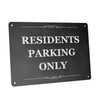 A5 "RESIDENTS PARKING ONLY" Sign - 3mm Aluminium Composite, UV