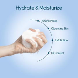 Shodu Salicylic Acid Toner Pads Face Care, Gentle Pore Shrinking Face Exfoliator Toner Pads, Soothing Skin Care Dual Texture Salicylic Acid Pad, Oil Control Deep Cleansing Facial Cotton (Pack of 70)