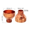 PATIKIL 3" to 1 3/8" ID Copper Reducer, 99.9% Pure