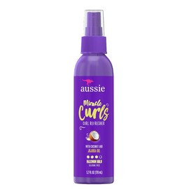 Aussie Miracle Curls Curl Refresher Spray Gel,Hold, for All Hair Types 5.7 fl oz