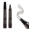 Apooliy Liquid Eyebrow Pen, Waterproof Microblading Eyebrow Pencil with a
