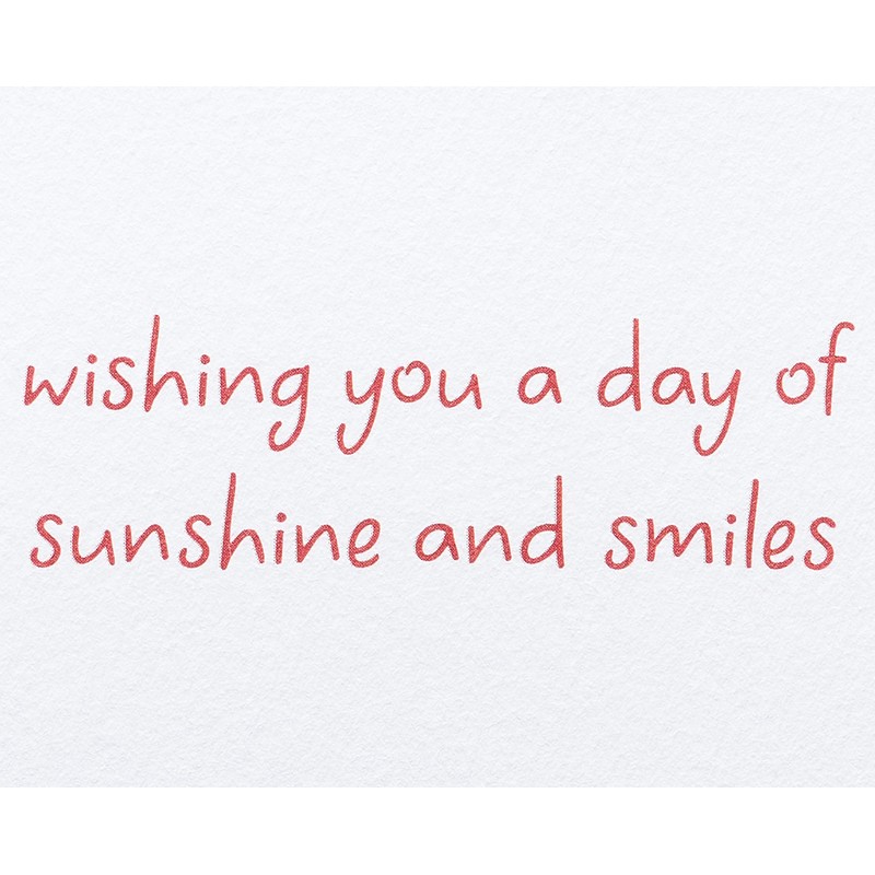 Papyrus Mothers Day Card (Sunshine and Smiles)