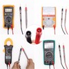 Multimeter Test Leads Banana Plug,1000V 20A Digital Multi Meter Clamp