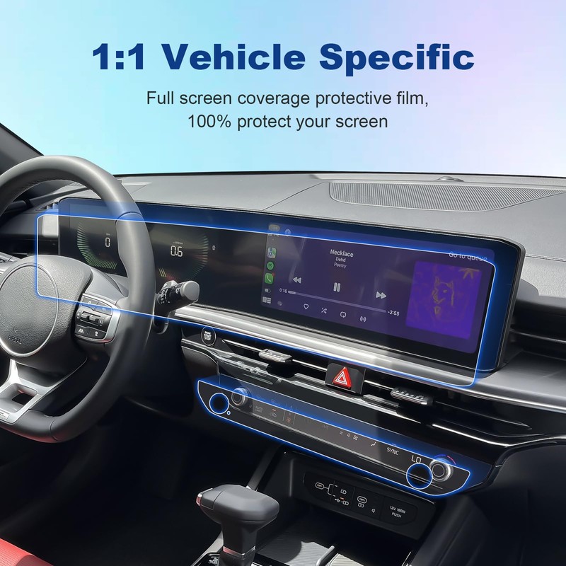 Coleya (4 Pack) 2025 Kia K5 Screen Protector for Kia