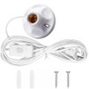 15FT Light Bulb Base with Cord E26/E27 Light Socket with