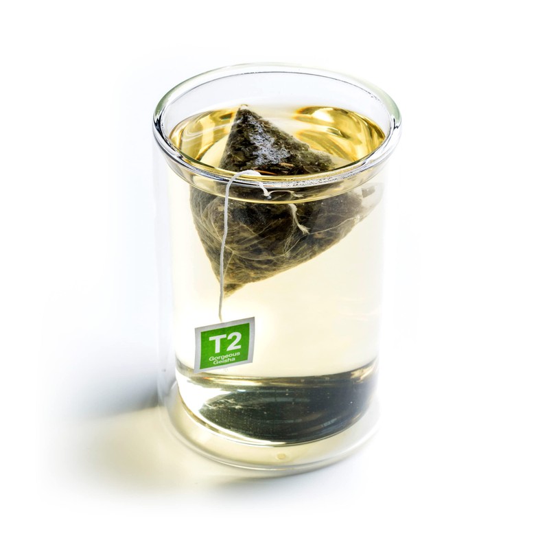 T2 Tea Gorgeous Geisha Green Tea Bags in Resealable Foil