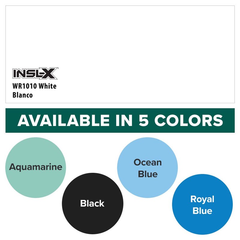 INSL-X Waterborne, Semi-Gloss Acrylic Pool Paint, White, 1 Gallon