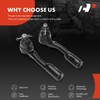 A-Premium 2 x Front Outer Tie Rod Ends, Compatible with