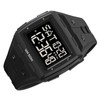 Digital Sports Watch Dual Time Display Night Light Adjustable TPR