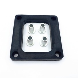 Lskioer NV4500 NV5600 Transmission Shift Tower Spacer Isolator Plate Bushings Kit Fits for Dodge, for Chevy, for GMC, Trans Shifter Base with 4 Spacer Bushings Replaces TS18873