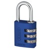 ABUS AB145/30 AZUL Padlock, Blue, 30