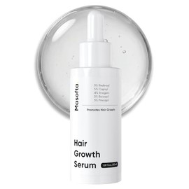 Sérum capilar Masofta para el crecimiento del cabello. Promueve el crecimiento y controla la caída del cabello. Contiene 3% de Redensyl, 5% de Capixyl