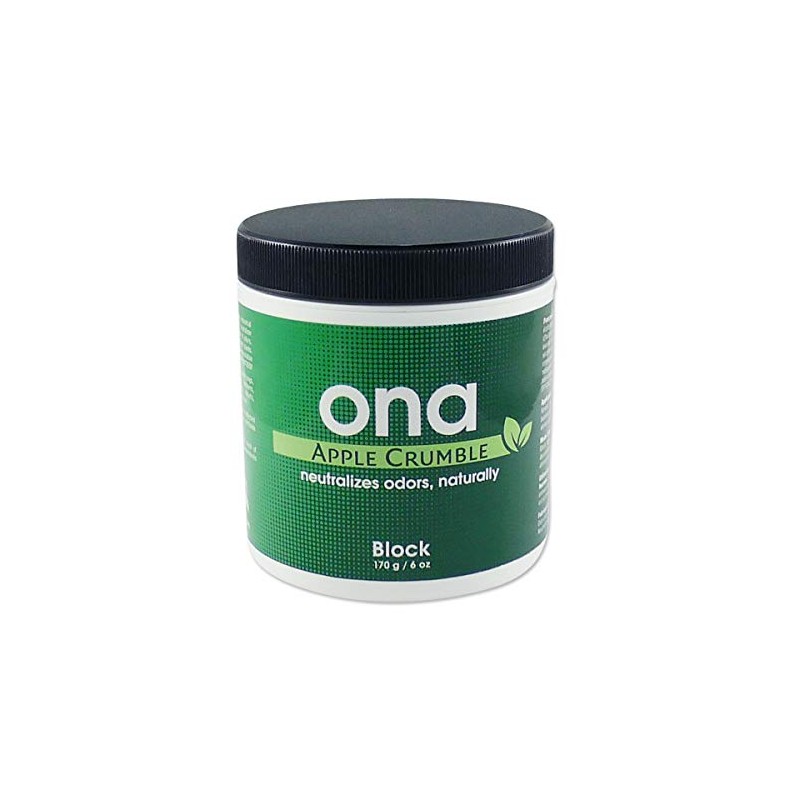 ONA Block Apple Crumble Scent - Odour Neutraliser, Remove Unwanted
