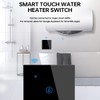 Acmerota Smart Immersion Heater Timer Switch,Black Smart Water Heater Timer
