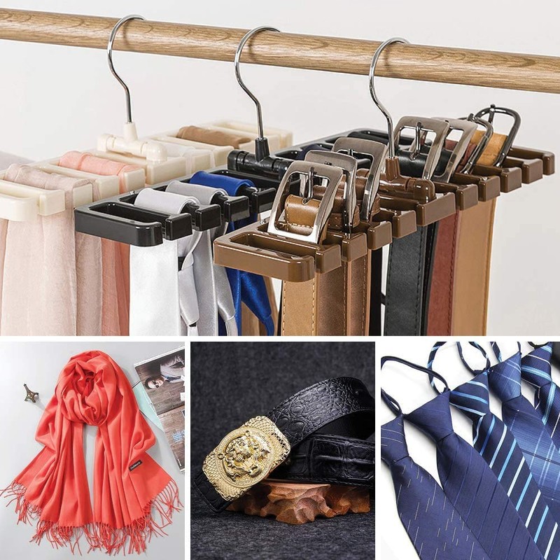 Konten Belt Hanger, Holds 10 Pieces, Hanger, Tie Hanger, Belt