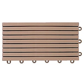 TOTO AP003CJ Outdoor Joint Tile for Versair Width Adjustment (Flat), Nut Brown