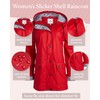 URBAN REPUBLIC Rain Jacket Women - Lightweight Waterproof Windbreaker for
