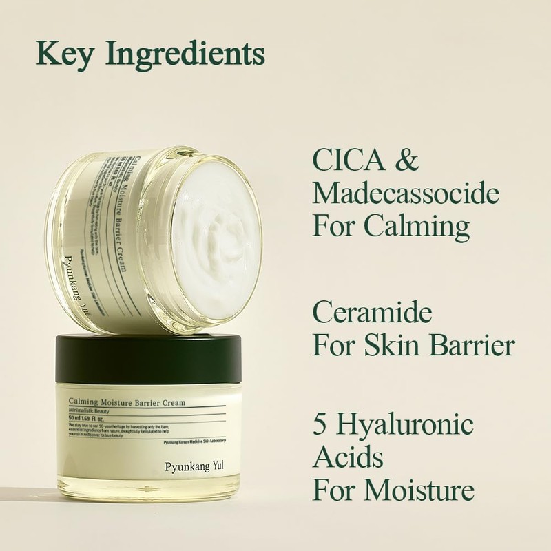 Calming Moisture Barrier Cream by Pyunkang Yul for Unisex -