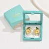 Julyls 18K Gold Earrings Dupes, Elegant Waterdrop Earrings for Women,