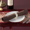 Dooppa PVC Insulation Non-slip Placemats Washable Table Mats Set of