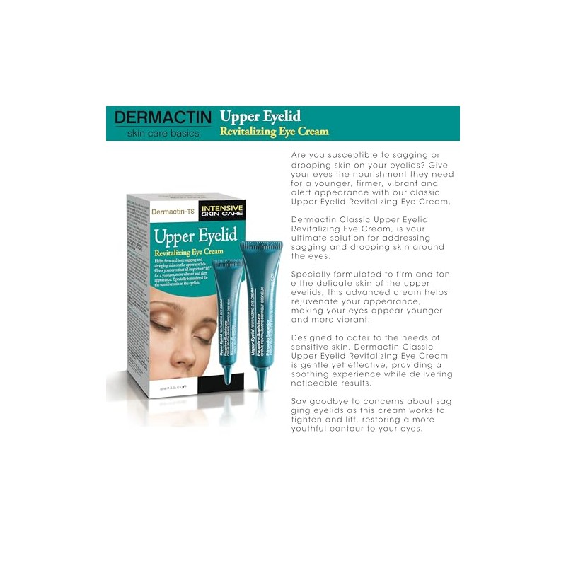 Dermactin Crema Revitalizante Clásica Para El Contorno De Ojos Del