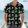 GEPOS Alien Hawaiian Shirts for Unisex, UFO Casual Button Down
