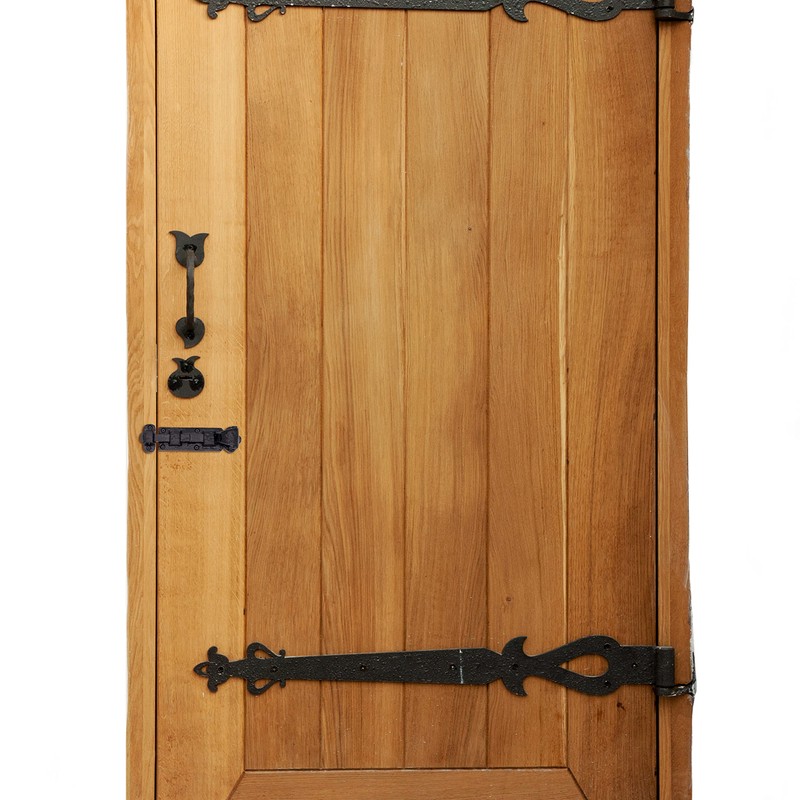Black Antique Bolt for Doors Gates Sheds Bathrooms Scroll Work