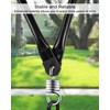 2 Pcs 80cm/31.5inch Garden Swing Replacement Rods for Hanging Swing