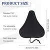 Tyqour Pack of 2 Saddle Protectors, Waterproof Bicycle with Drawstring,