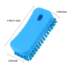 OATIPHO Nail Brush Kit 2-Piece Soft Bristle Fingernail Scrub and Toe Cleaning Brush Set for Manicure Gentle Nail Cleaning Tool for Home and Salon Use