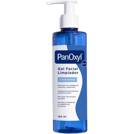 PanOxyl Gel De Limpieza Con 2% Ácido Salicílico, 192 ml Jabón Para Piel Grasa Y Con Imperfecciones • Funciona Como Exfoliante De Limpieza Profunda • Control De Brillo