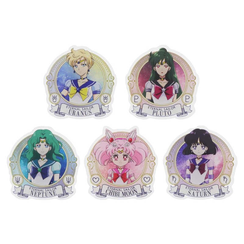 Sunstar Stationery Sailor Moon Clip Acrylic Clip Set Movie Sailor