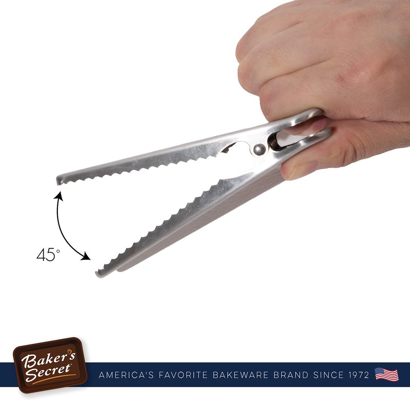 Baker's Secret - 4pcs Stainless Steel Bag Clip Set, Heavy