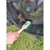 Set of 2 MAAJ Lawnmower Brush/Tool Brush Red + Green