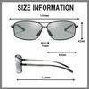 REONAS Men's Polarized + Color Changing Pilot Sunglasses, For Driving,
