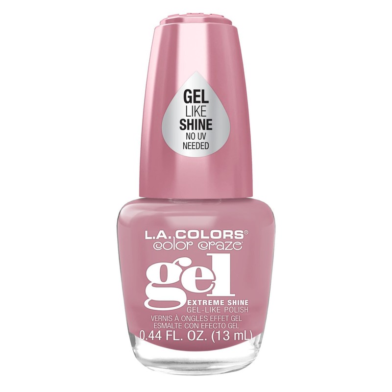 L.A. COLORS Nude Gel Polish, Dusty Rose CNL413