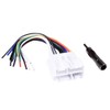 LQI Trucks Car Stereo Radio Dash Kit Antenna Harness Brown