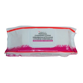 Cardinal Health Personal Cleansing Wipe 9 x 13" 2AWU-64, 1 Pack 64 Wipes